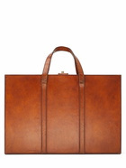 THE CONRAN SHOP Wood & Leather Backgammon Set