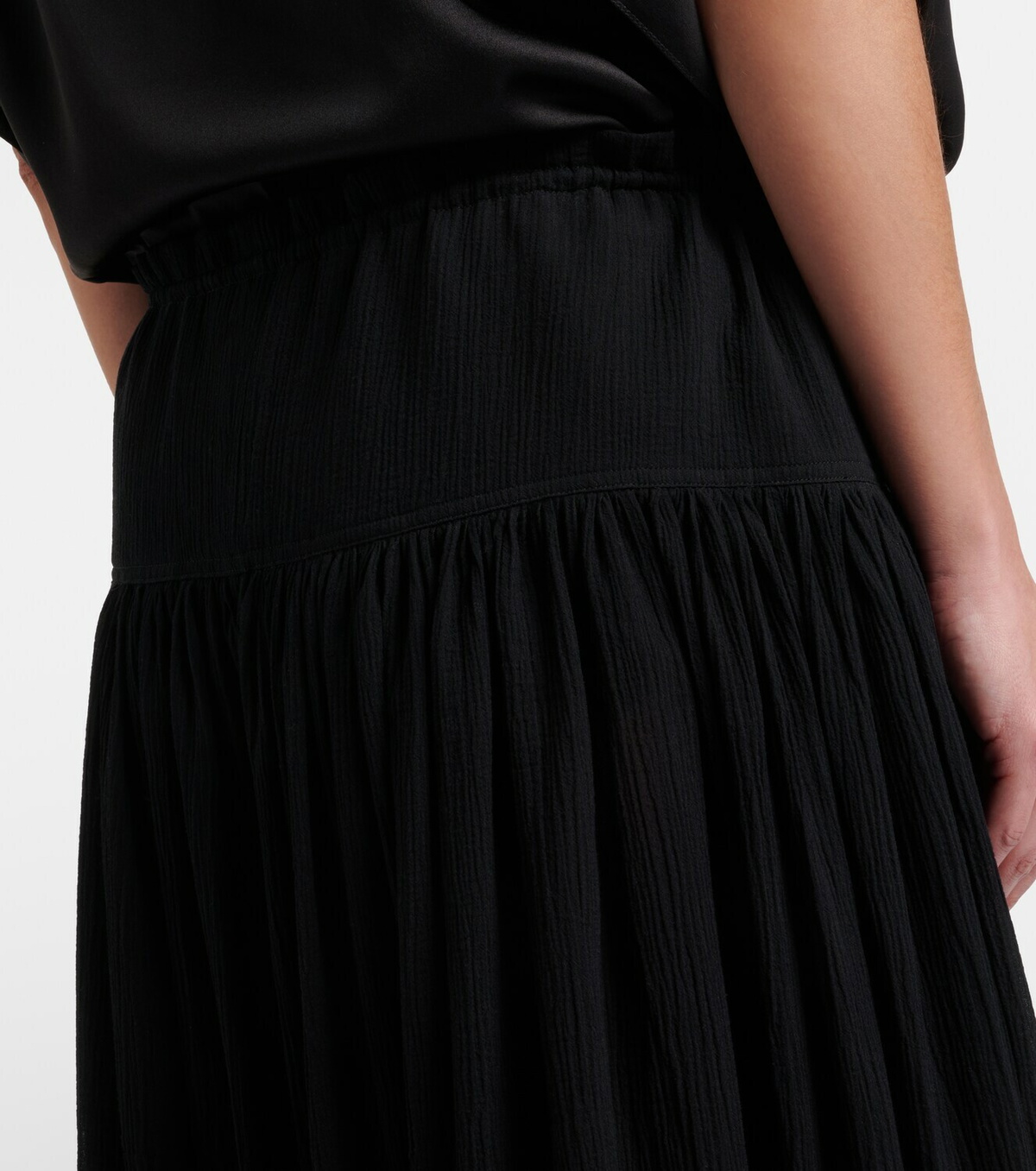 The Row Cotton muslin maxi skirt
