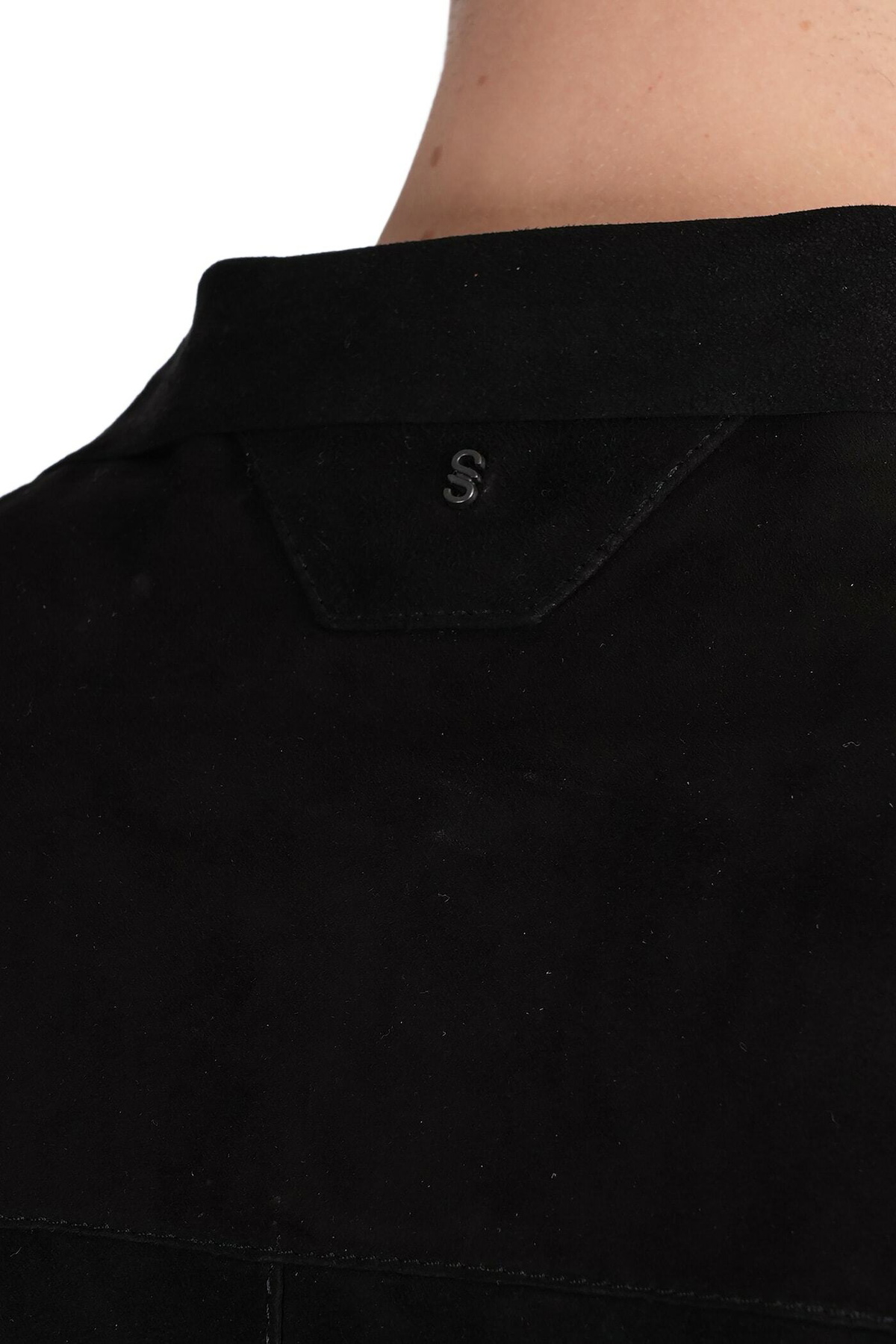 Salvatore Santoro Leather Jacket In Black Leather