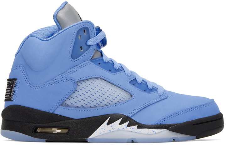 Photo: Nike Jordan Blue Air Jordan 5 Retro SE Sneakers