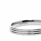 Miansai Men's Stag Ring in Silver