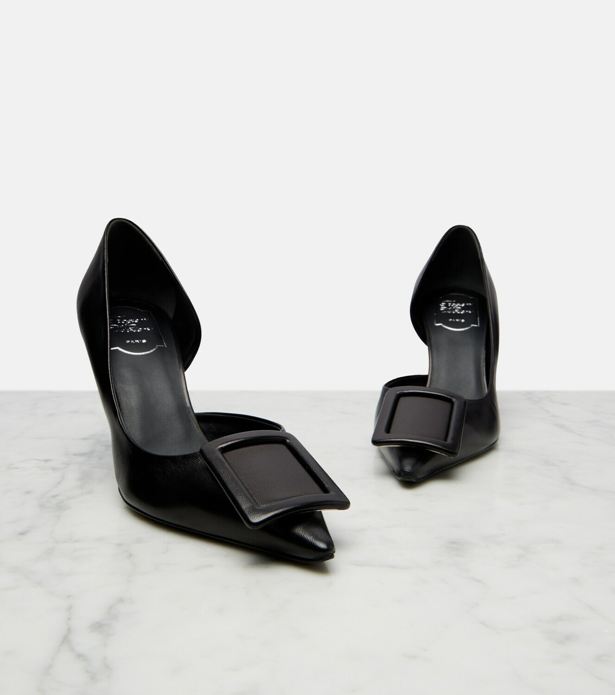 Roger Vivier Viv' In The City leather pumps