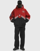 Mitchell & Ness NFL THROW IT BACK RETRO JACKET VINTAGE LOGO SAN FRANCISCO 49ERS - Black - Mens - College Jackets/Team Jackets - 