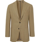 Rubinacci - Sage Unlined Linen Blazer - Sage green