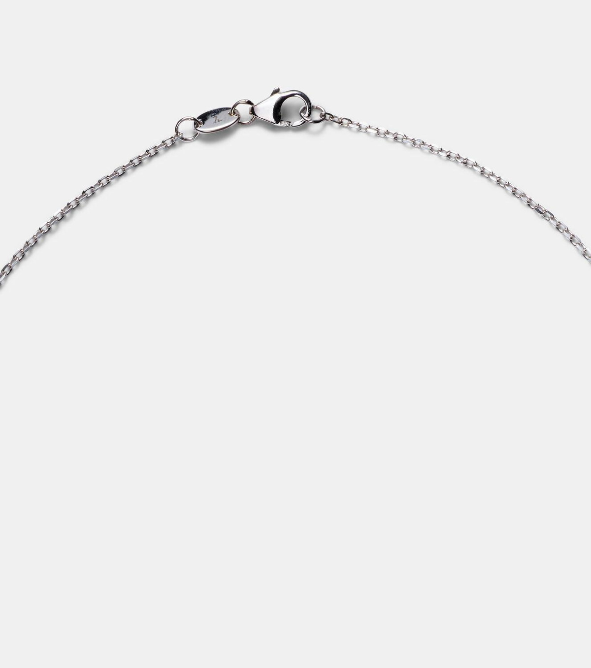 Yeprem Reign Supreme 18kt white gold necklace with sapphire and diamonds