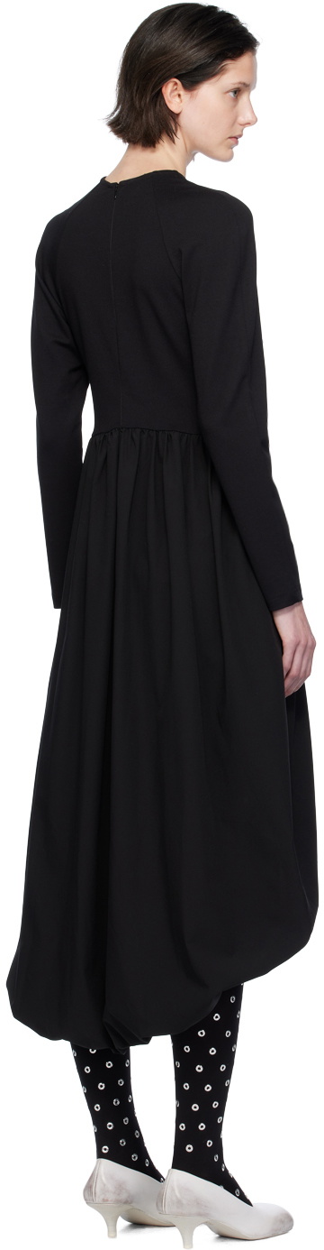 J.Kim Black Bale Midi Dress