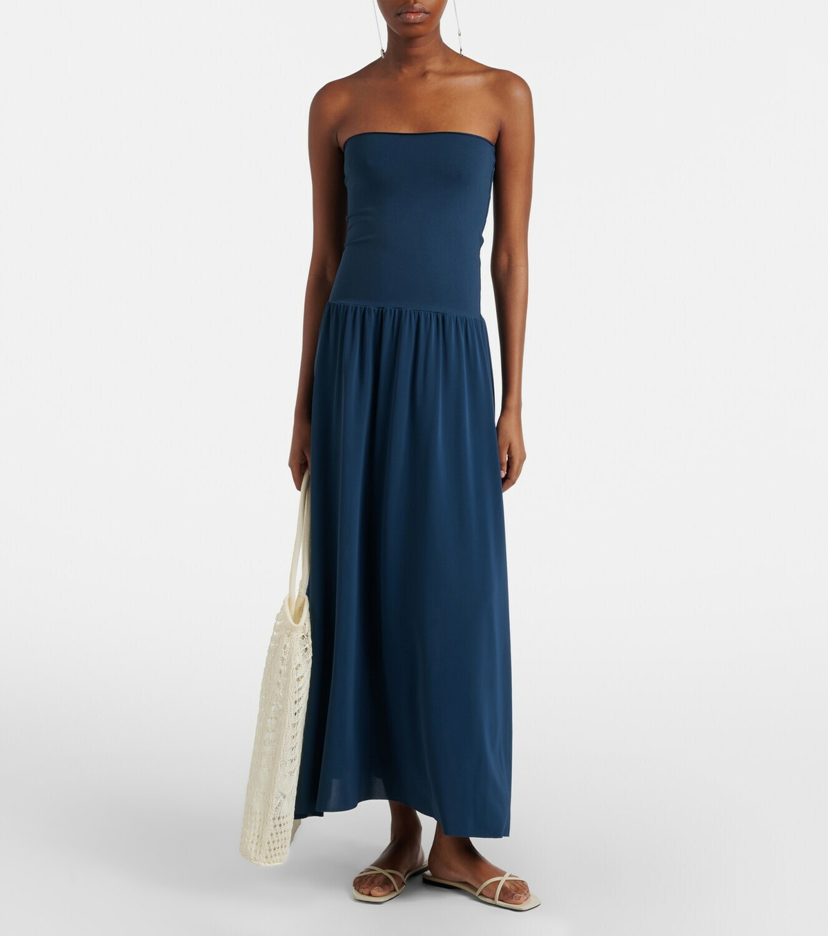 Eres Oda crêpe jersey maxi dress