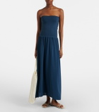 Eres Oda crêpe jersey maxi dress