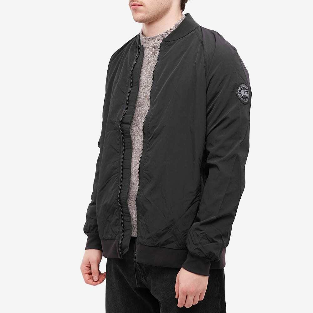 Canada Goose FABER WIND BOMBER BLACK | ヤマダウェブコム