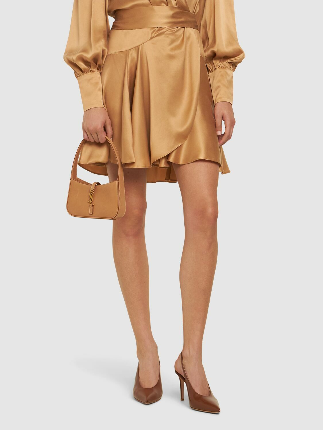 GIANVITO ROSSI 85mm Tokio Leather Slingback Pumps Gianvito Rossi
