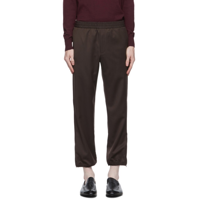 Photo: Brioni Brown Wool Trousers