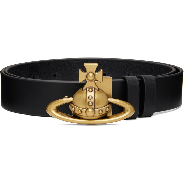 Photo: Vivienne Westwood Black Orb Buckle Belt