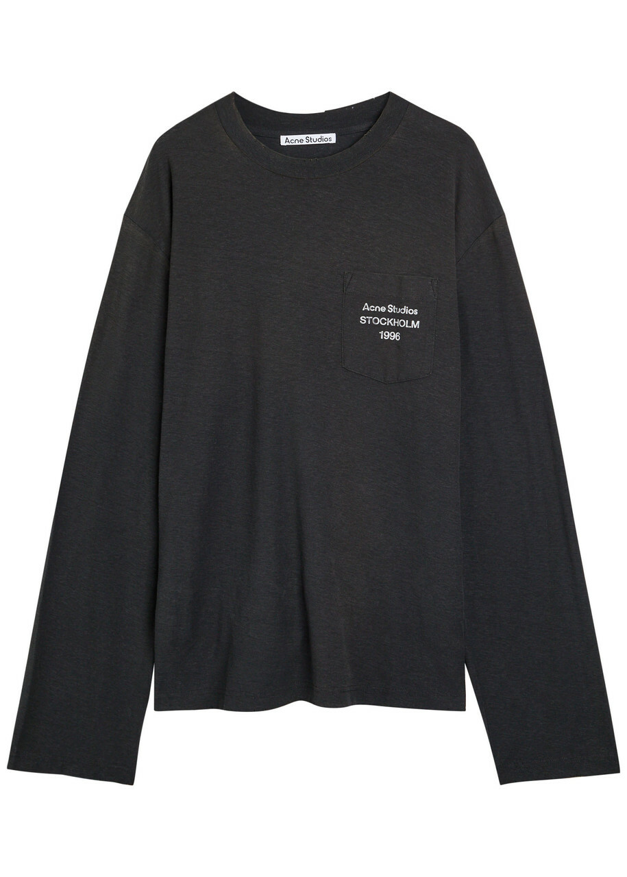 Acne Studios Black Gojina Dyed T-Shirt Acne Studios