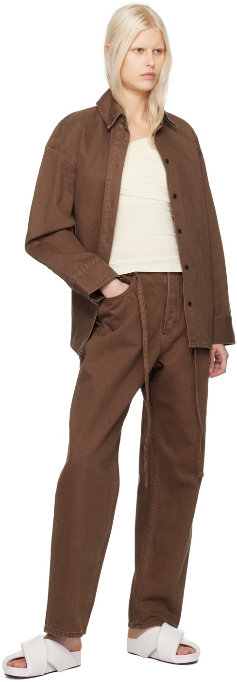 CAMILLA AND MARC Brown Rhodes Jeans
