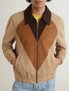 Valentino Garavani - Panelled Suede Jacket - Brown