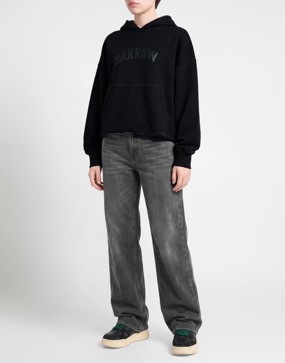 Barrow Womens Sweatshirt in Black