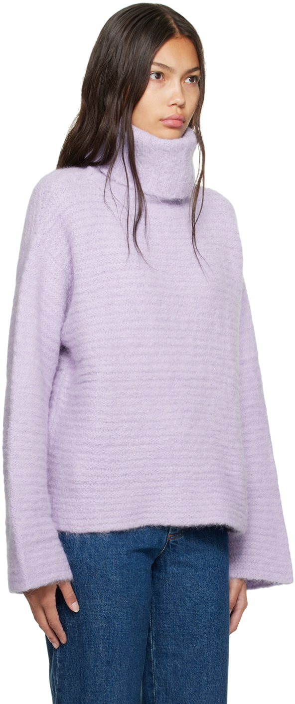 A.P.C. Purple Tess Turtleneck A.P.C.