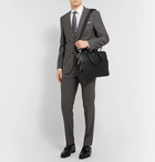 Hugo Boss - Full-Grain Leather Briefcase - Black