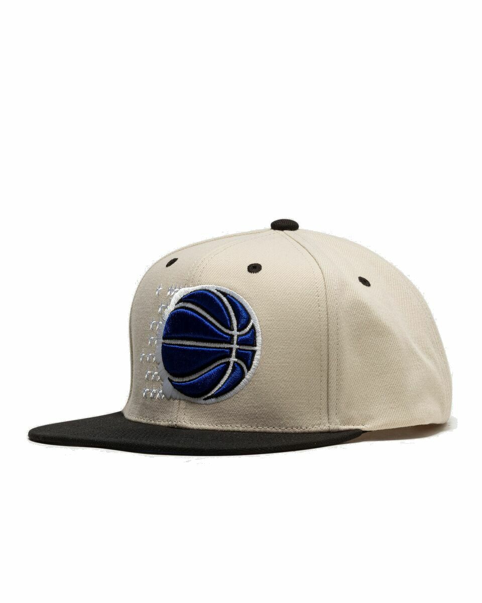 Photo: Mitchell & Ness Nba Sail 2 Tone Snapback Hwc Magic White - Mens - Caps