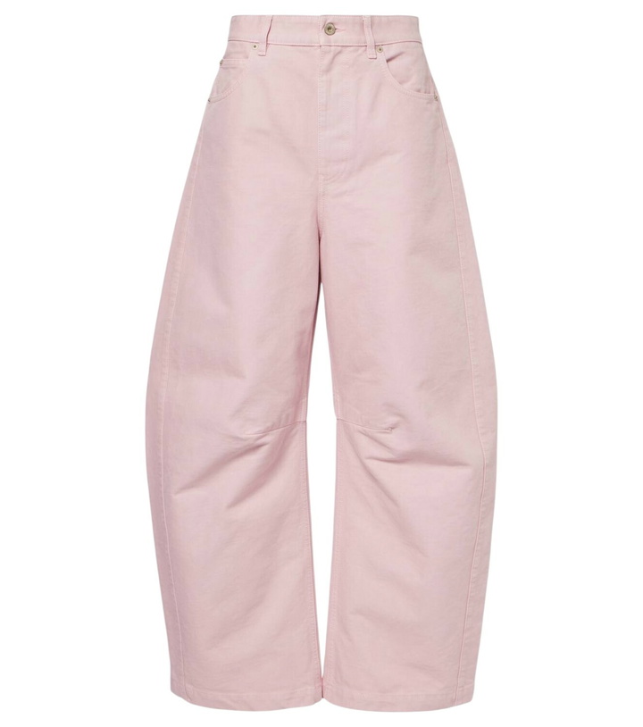 Photo: Loewe Cotton barrel-leg pants