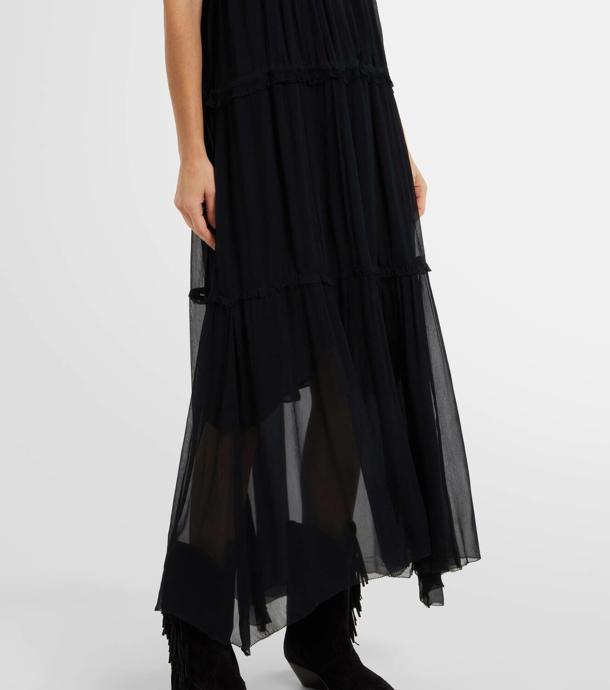 オールインワン・サロペット Isabel Marant Etoile Alita Midi Dress Marant Etoile Alita chiffon midi dress Isabel Marant Etoile