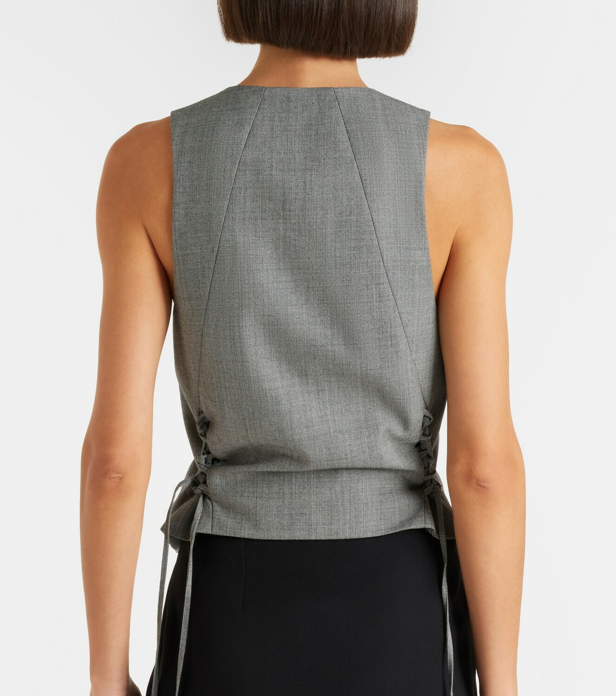 McQueen Asymmetric vest