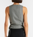McQueen Asymmetric vest