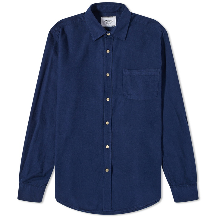 Photo: Portuguese Flannel Men's Teca Flannel Shirt in Navy