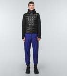 Moncler Grenoble - Down-paneled hooded jacket