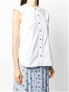 GANNI - Organic Cotton Sleeveless Shirt