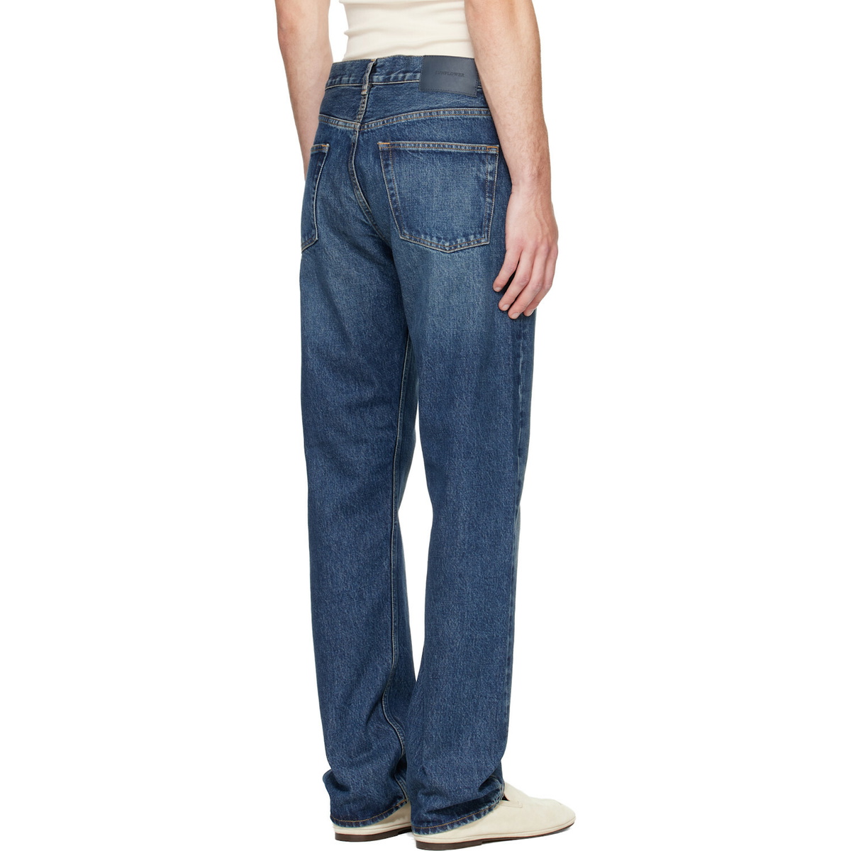 Sunflower Navy Standard Jeans