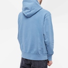 JW Anderson Men's JWA Embroidered Hoody in Light Blue