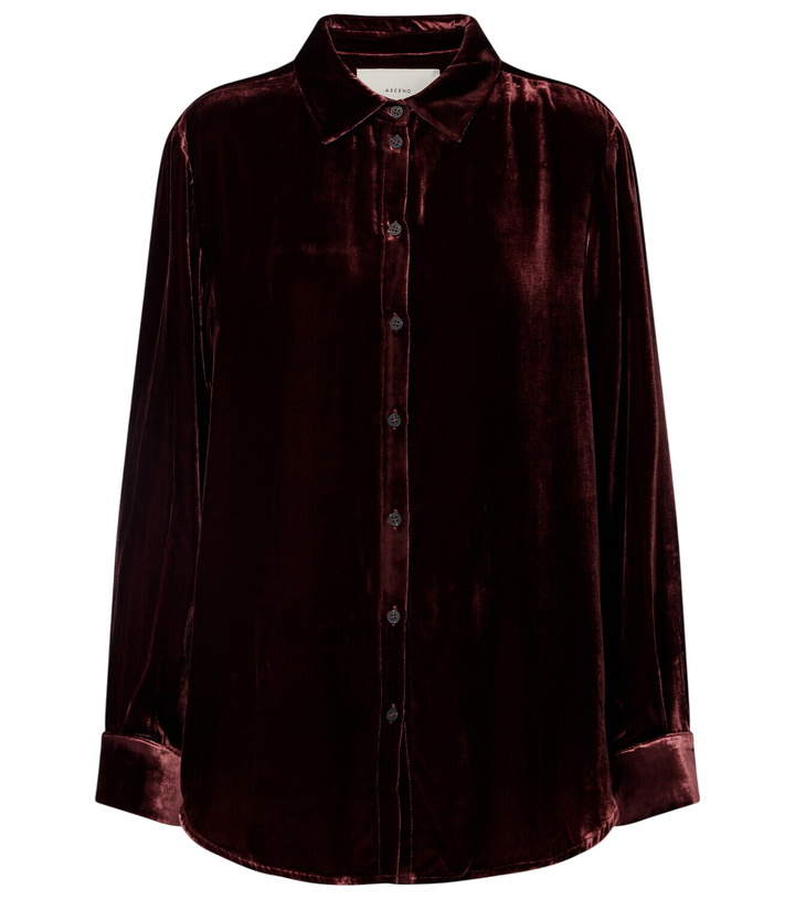 Photo: Asceno London velvet shirt