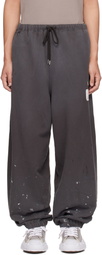 Maison MIHARA YASUHIRO Gray Painted Sweatpants