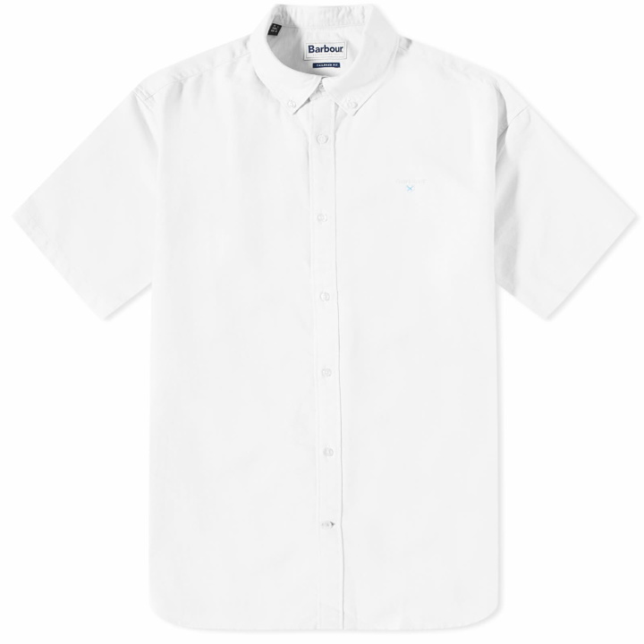 Photo: Barbour Men's Short Sleeve Oxford Shirt in White