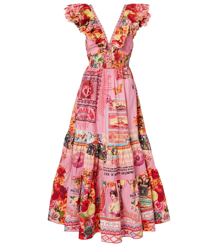 Camilla x Disney Mickey Takes a Trip maxi dress Camilla