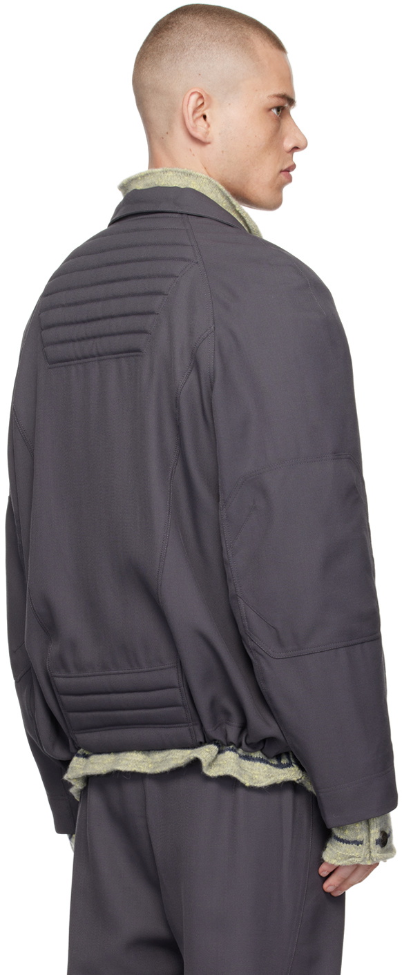 Kiko Kostadinov Gray Jacklight Parka Kiko Kostadinov