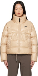 Nike Beige Sportswear Therma-FIT Down Jacket