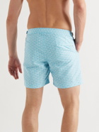 Orlebar Brown - Bulldog Mid-Length Printed Swim Shorts - Blue