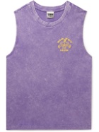 Y,IWO - Logo-Print Cotton-Jersey Tank Top - Purple