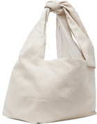Omar Afridi Off-White Knotted Lidia Tote