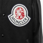 Moncler Men's Genius x BBC Durnan Varsity Jacket in Black