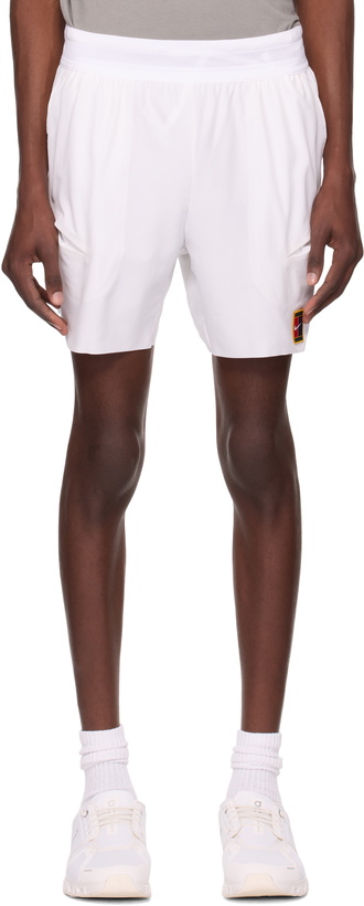 Photo: Nike White NKCT DF Slam Shorts