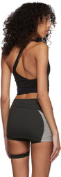 Hyein Seo Black Polyester Tank Top
