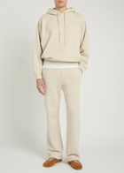 Cole Buxton Logo-embroidered Straight-leg Sweatpants Sand