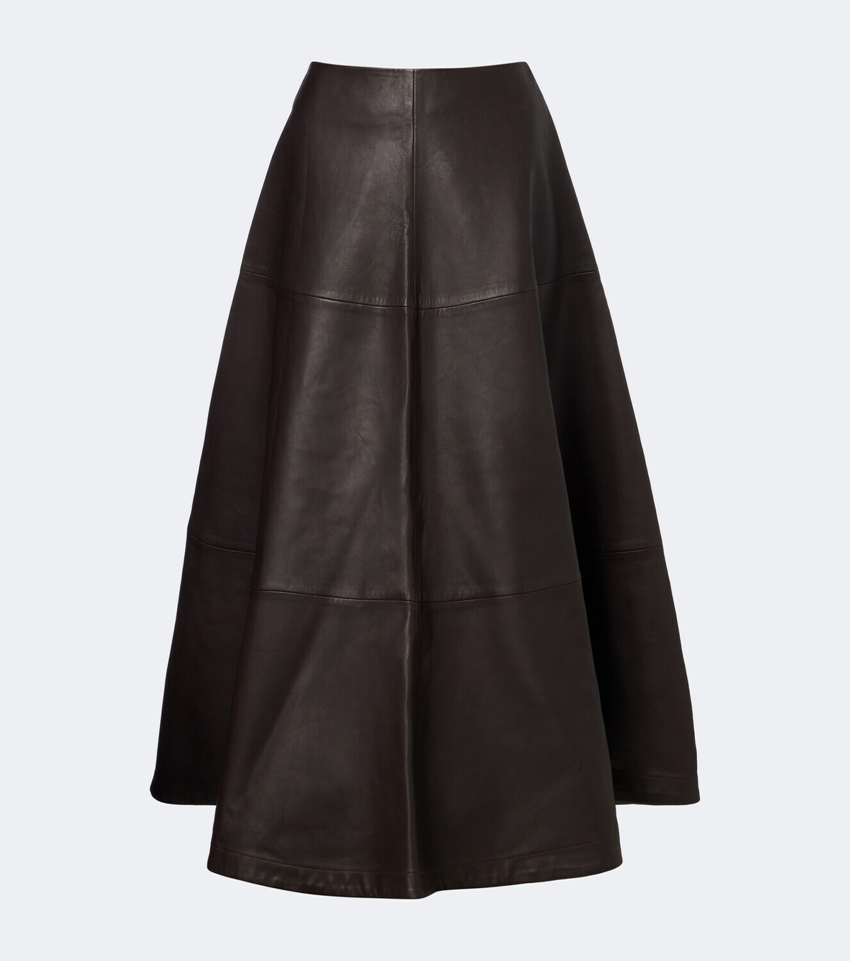 Altuzarra Varda leather midi skirt