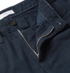 Save Khaki United - Standard Slim-Fit Cotton-Canvas Trousers - Blue