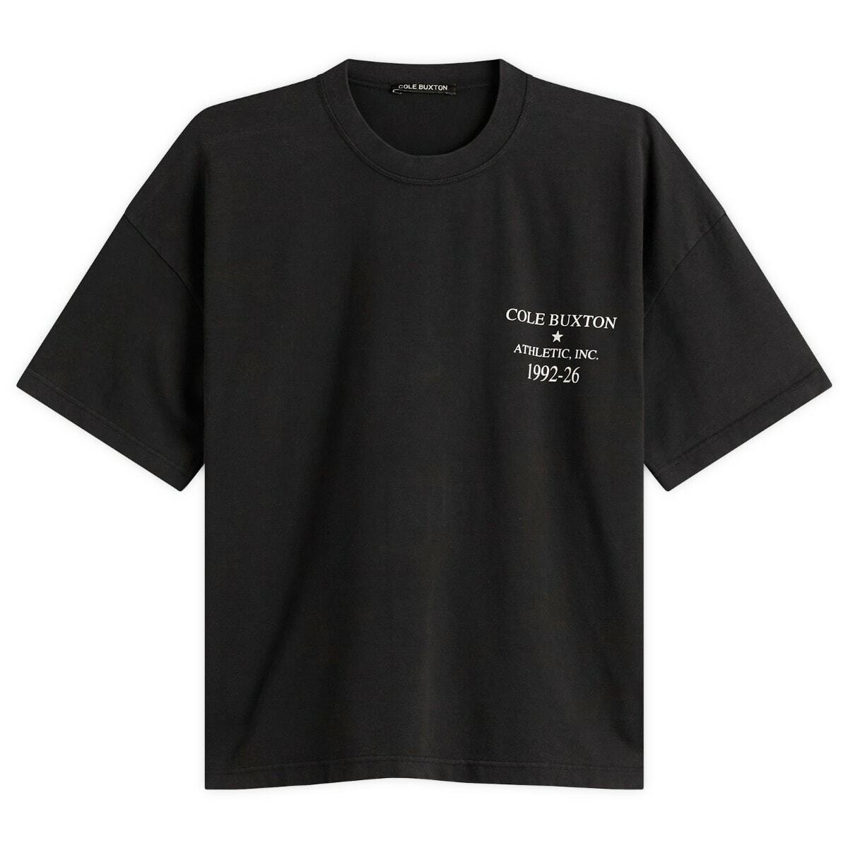 Cole Buxton Men's Athletic Inc T-Shirt in Vintage Black