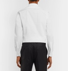 Mr P. - White Slim-Fit Cotton-Poplin Shirt - Men - White