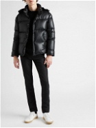 SAINT LAURENT - Quilted Shell Down Jacket - Black